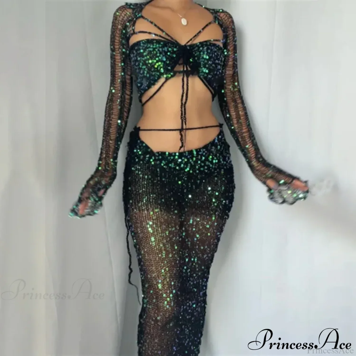 Elegant Knit Two Piece Set - Image 10