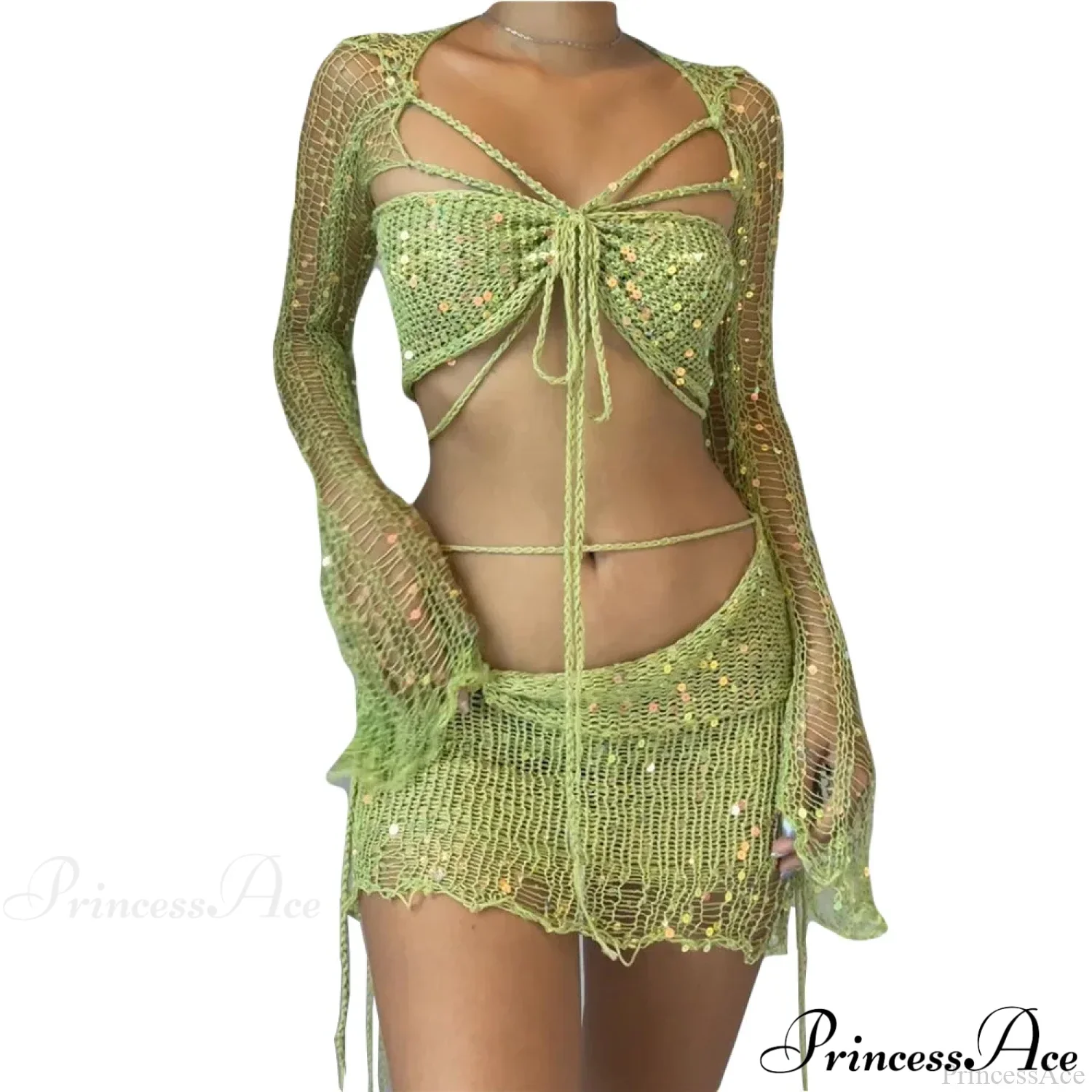 Elegant Knit Two Piece Set - Image 8