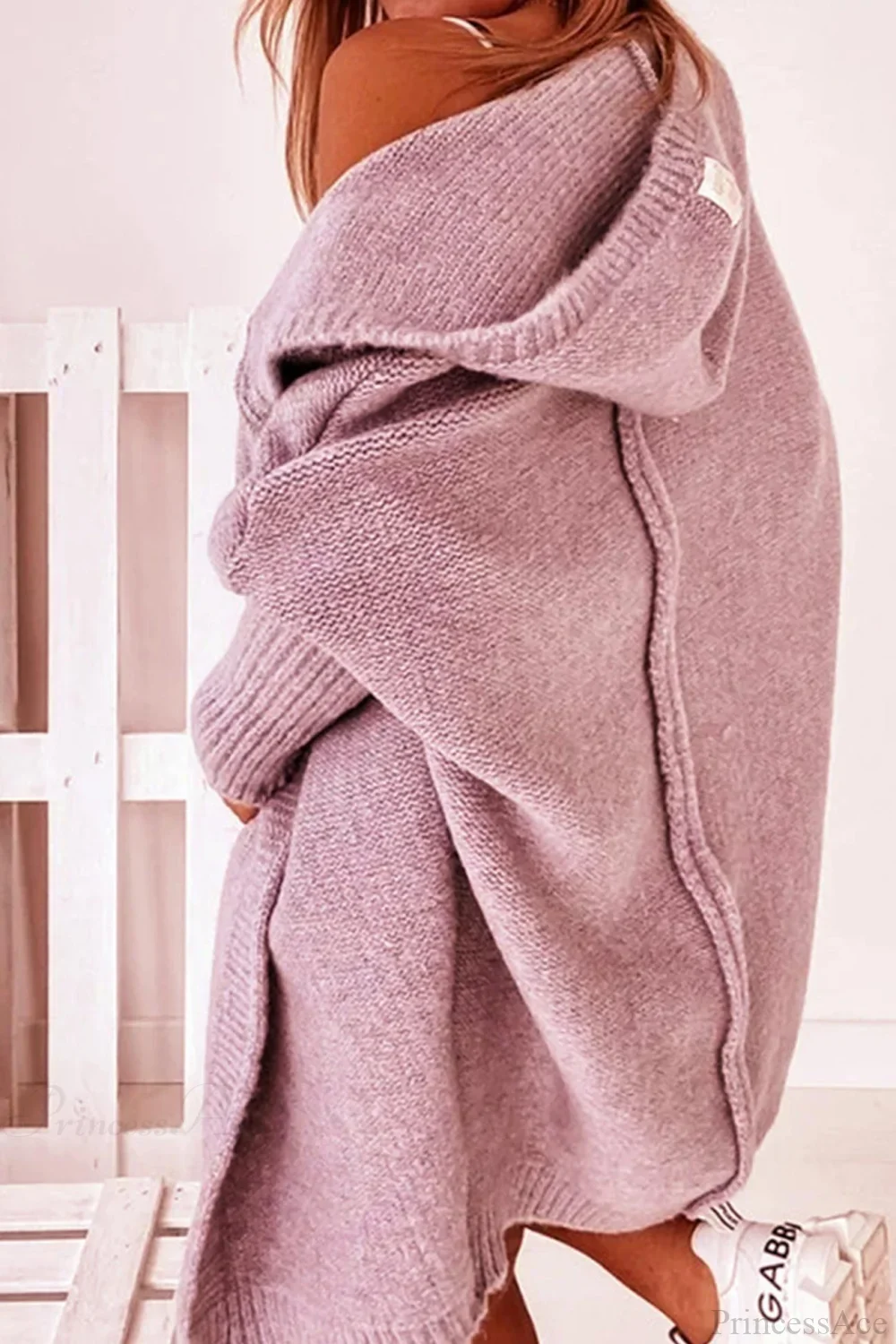 Color Block Knit Cardigan - Image 10