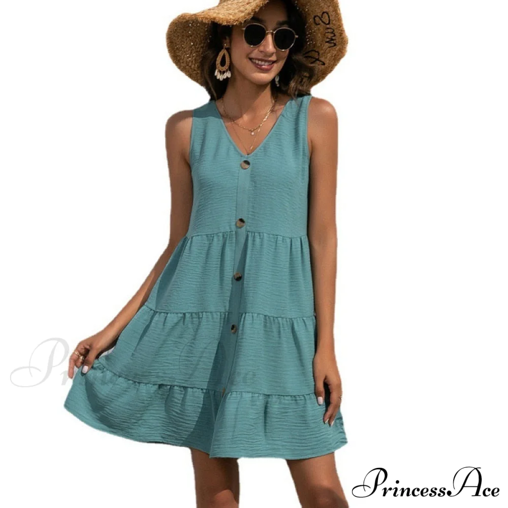 V-Neck Boho Beach Sexy Dresses - Image 6