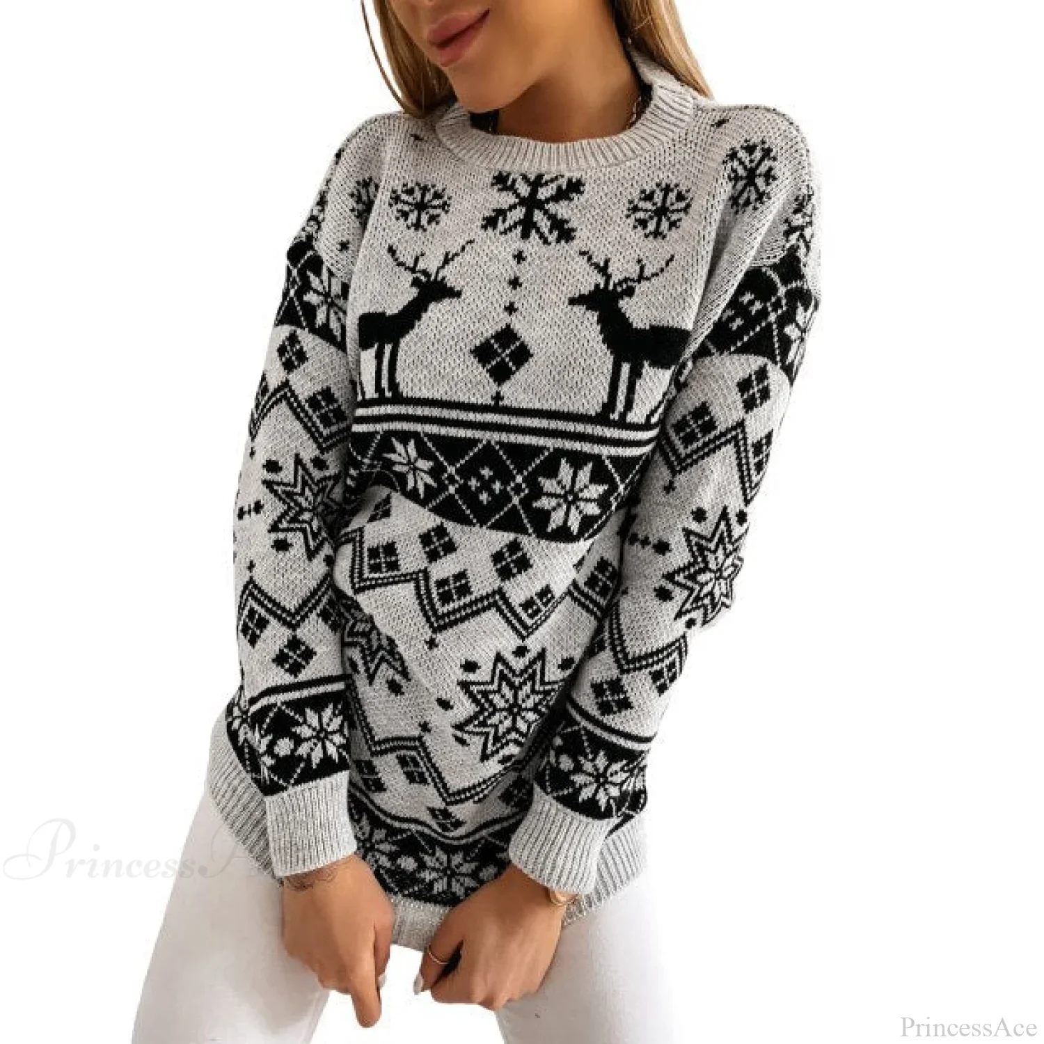 Santa Snowflake Sweaters - Image 4