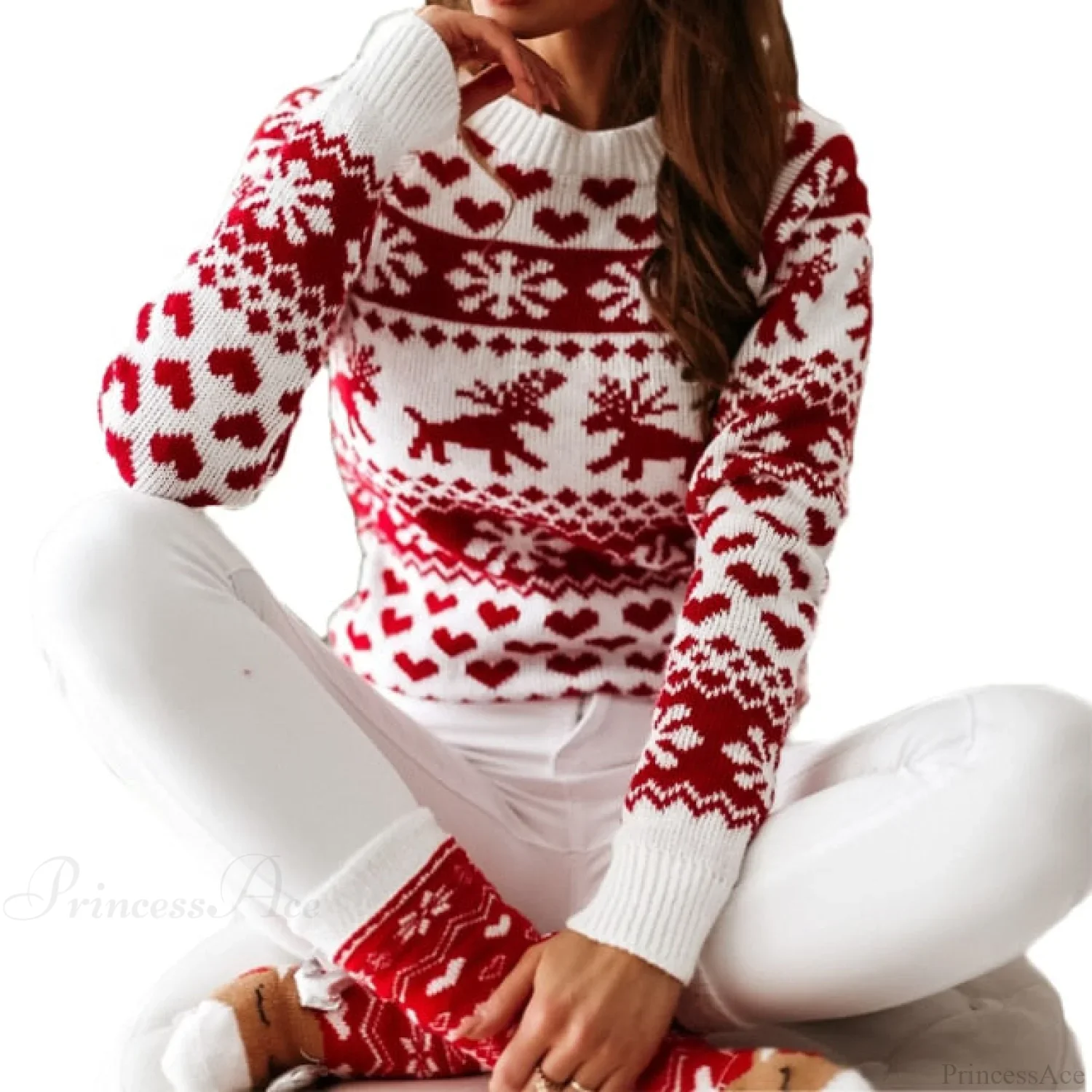 Santa Snowflake Sweaters - Image 7