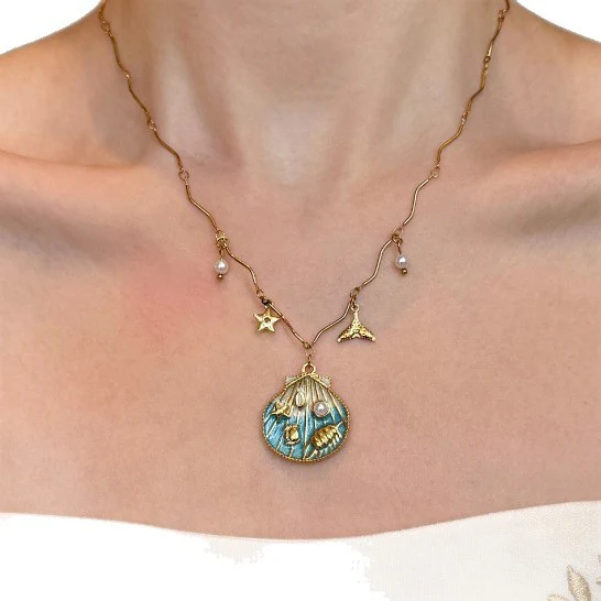 Vintage Boho Beaded Layered NeckLace - Image 4